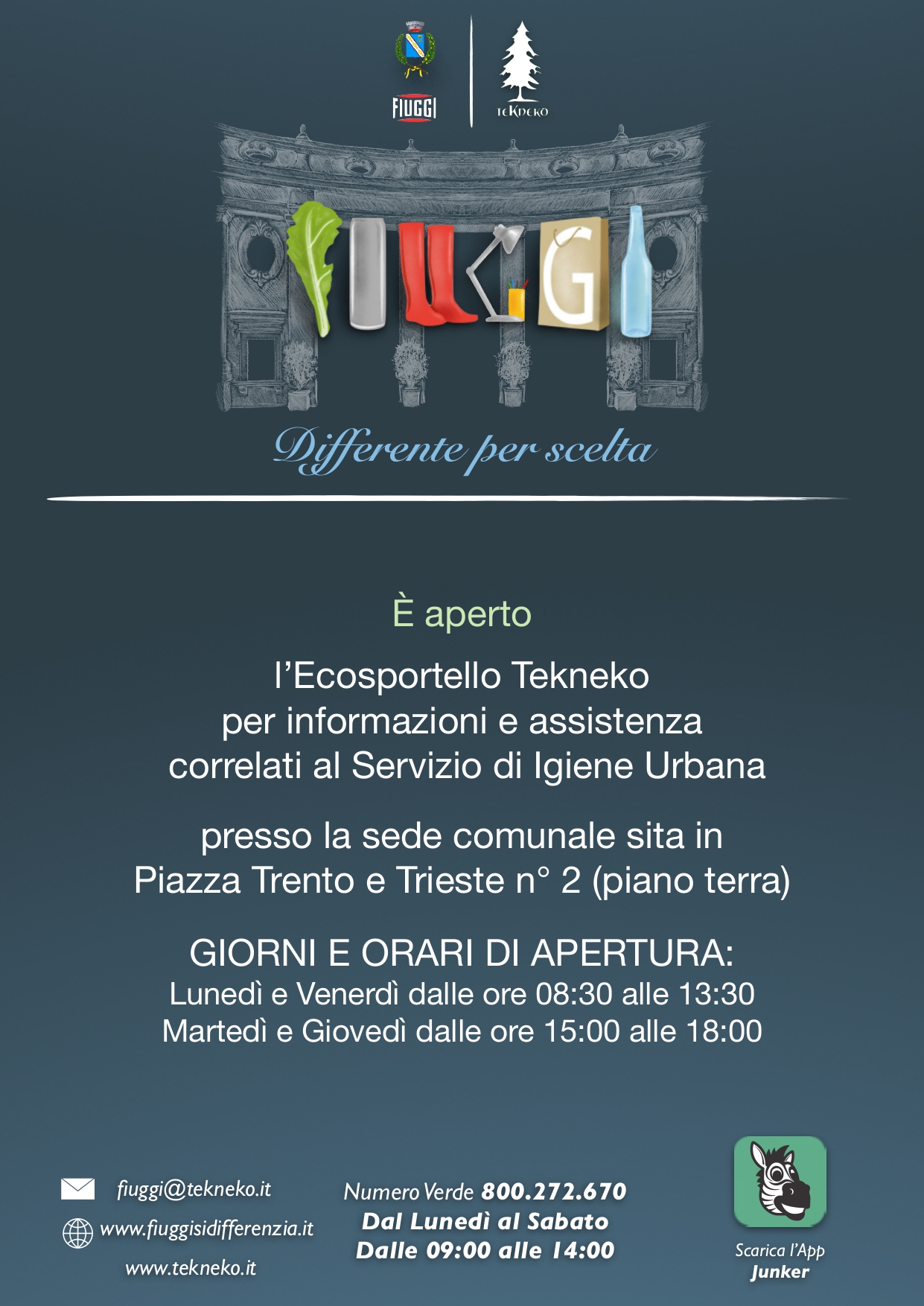 Apertura Ecosposrtello Tekneko per gli utenti di Fiuggi