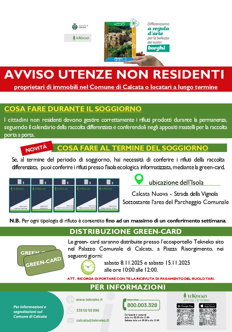 Avviso attivazione Isola Informatizzata