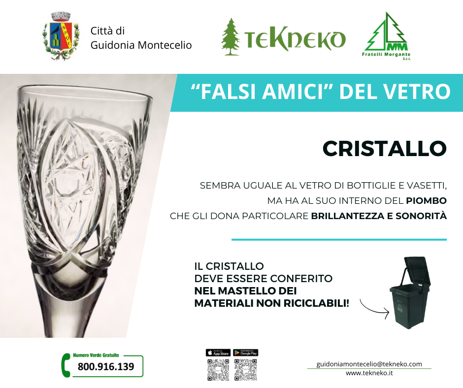 Falsi Amici del Vetro - Cristallo