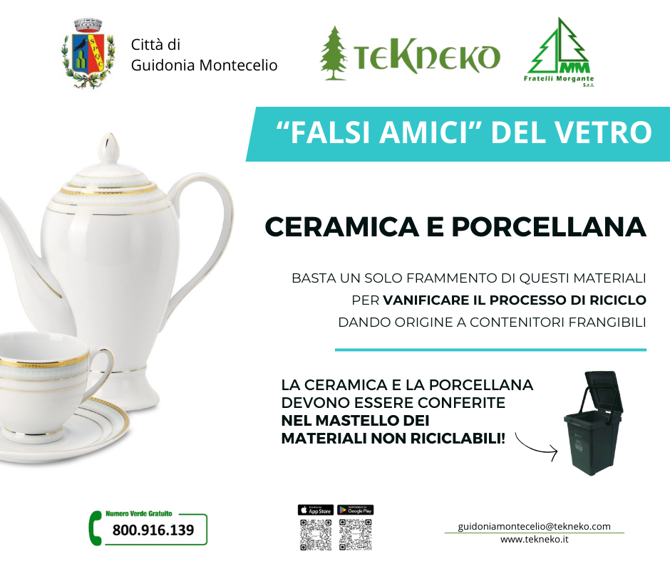 Falsi Amici del Vetro - Ceramica e Porcellana