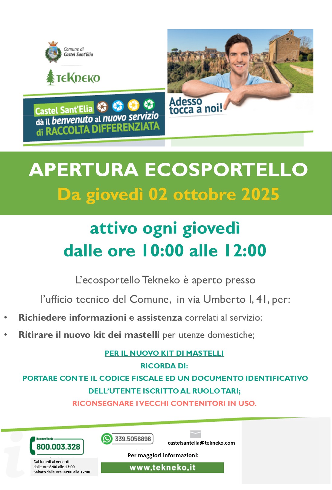 APERTURA ECOSPORTELLO