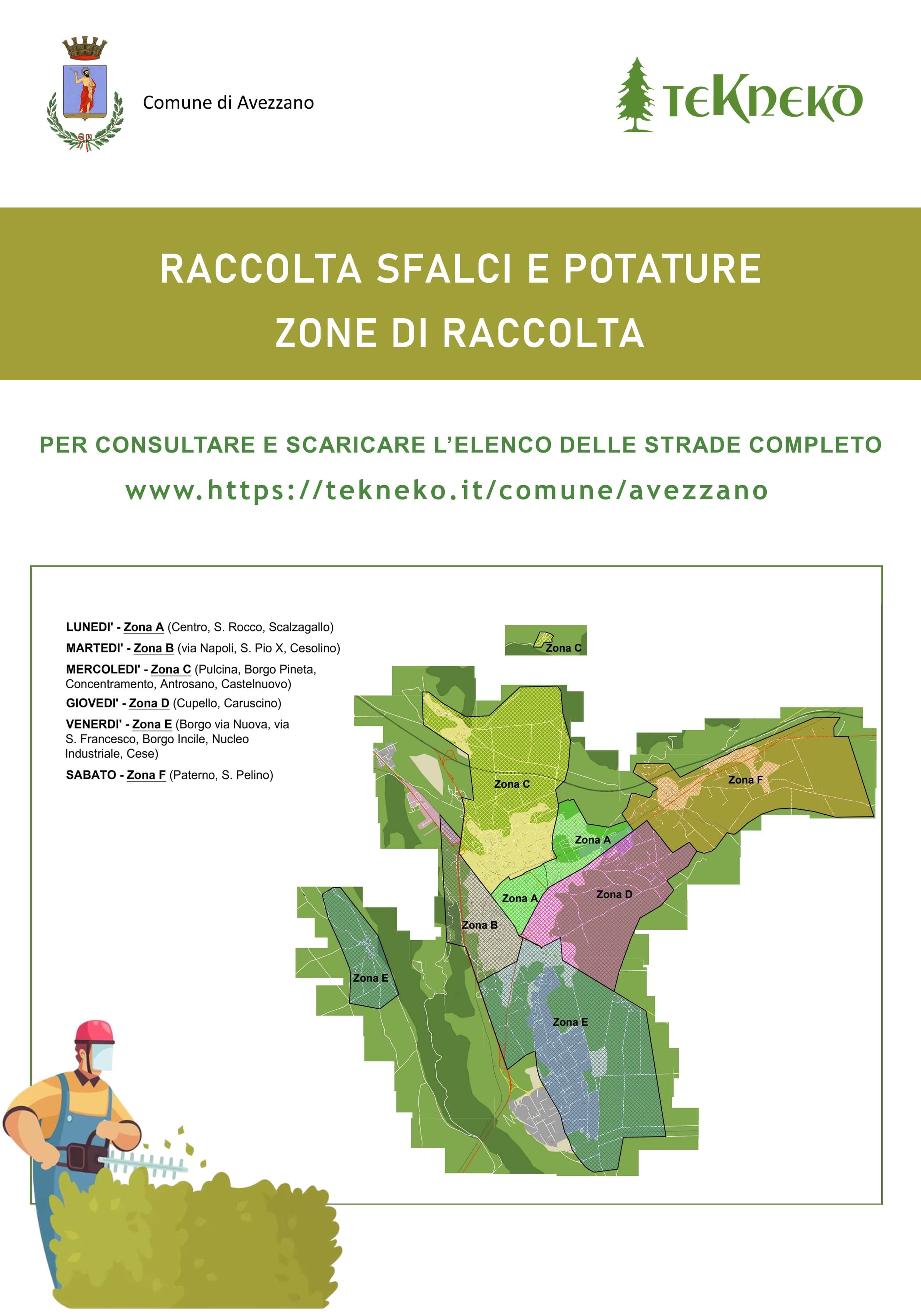 Zone di Raccolta Sfalci e Potature