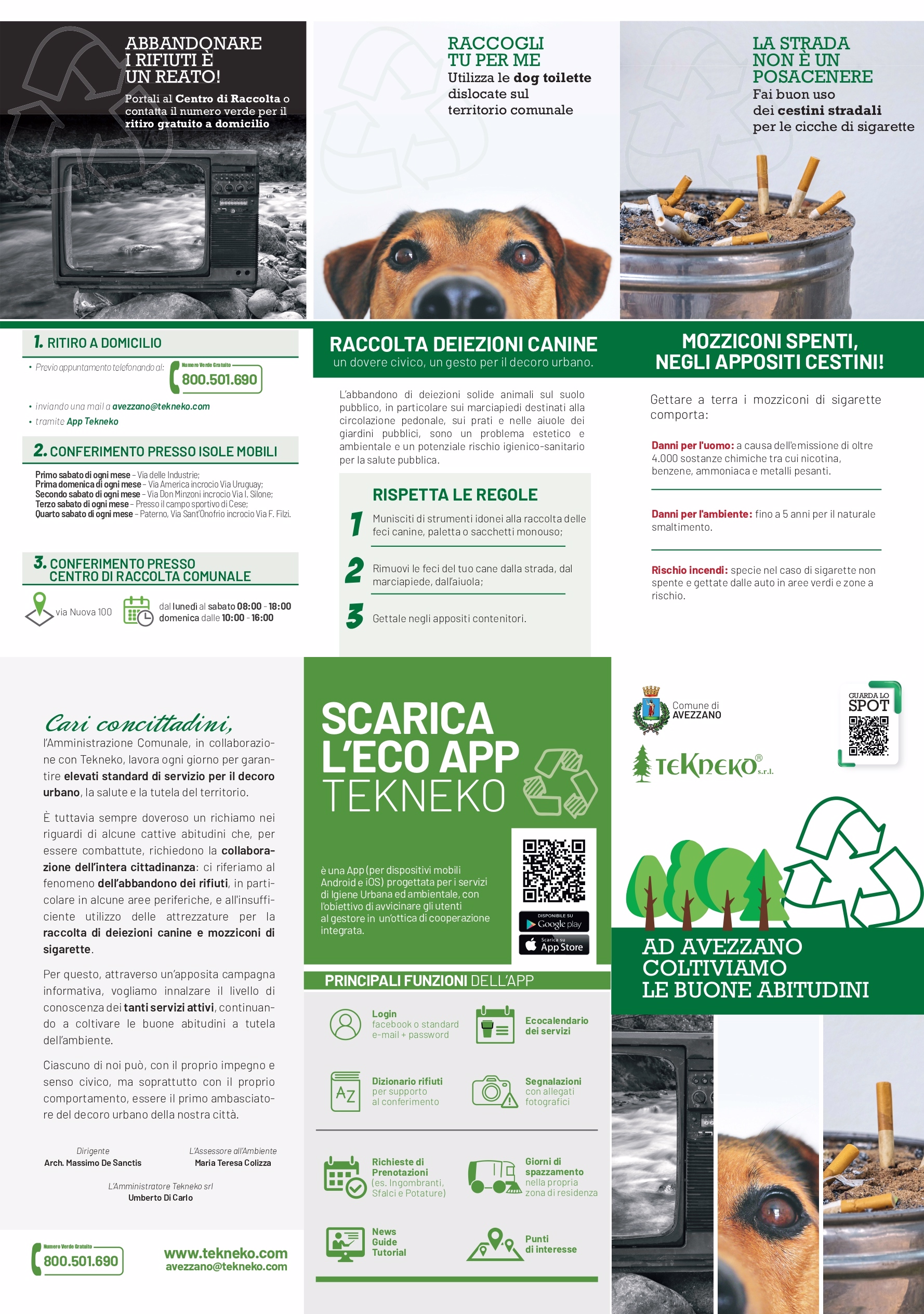 Manuale per una corretta Raccolta Differenziata