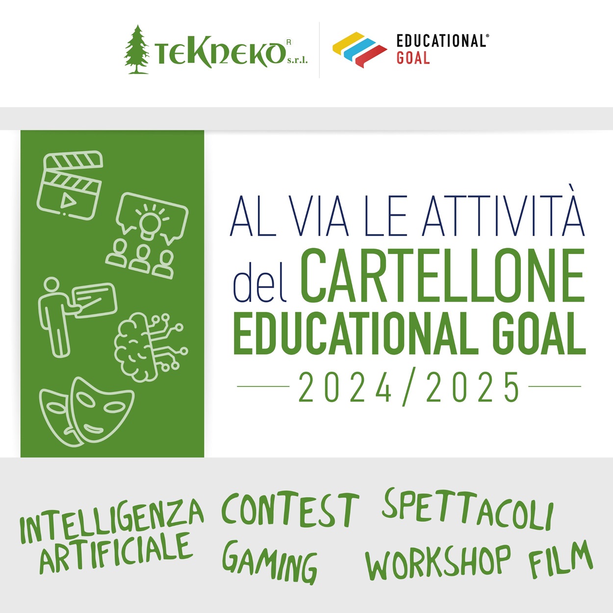 Progetto Scuole - Educational Goal 2024-2025!