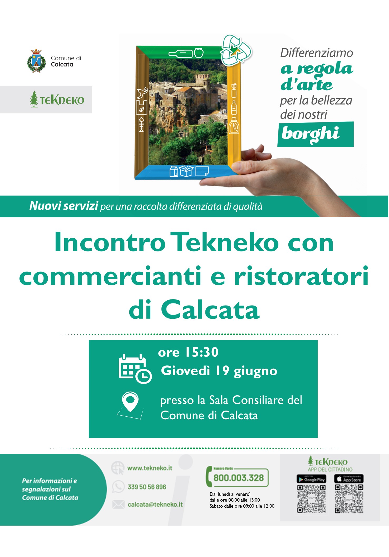 Locandina incontro commercianti e ristoratori 19.06.2025